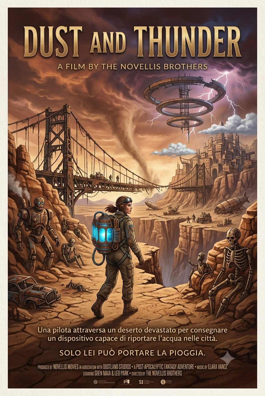 Poster di Dust and Thunder